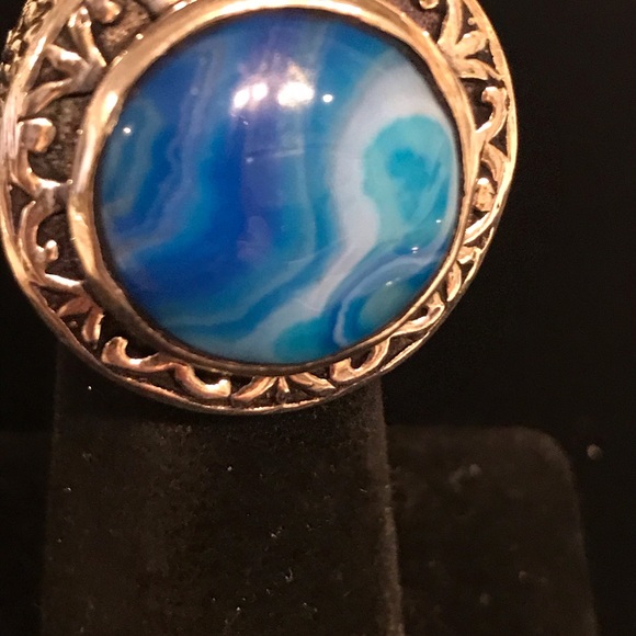 Botswana Agate Ring - Picture 2 of 4